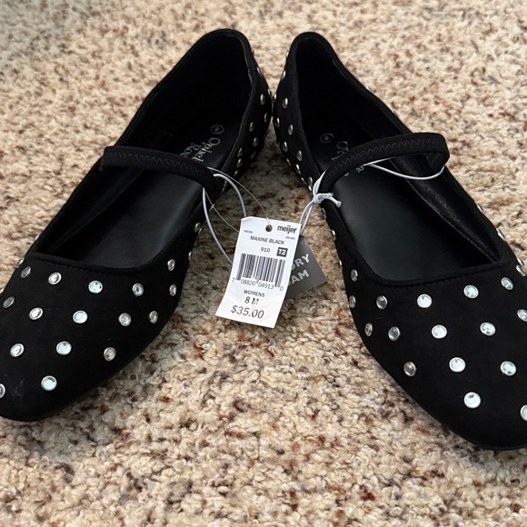 NWT Stud Embellished Mary Janes - Picture 6 of 7